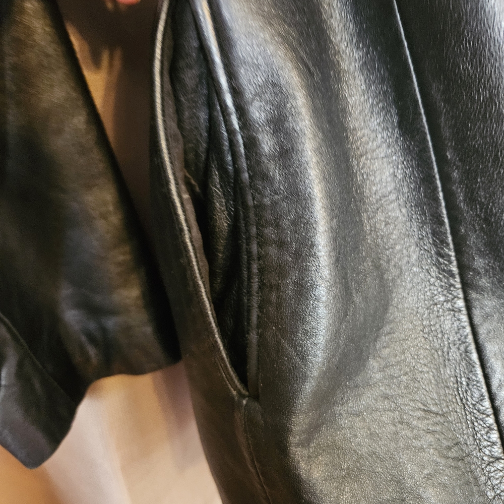 Black Leather Jacket - Picture 9 of 14